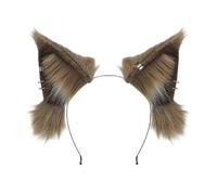 Mirweon Fascia per capelli con orecchie di scoiattolo, accessorio per lo styling dei capelli, accessorio per cosplay, costume per varie occasioni, fotografia con orecchie di animale