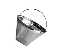 Mirweon Filtro a forma di cono per caffè in acciaio inossidabile 304 sicuro per alimenti per macchine da caffè espresso e gocciolanti