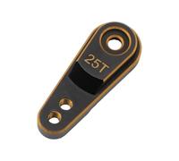 Mirweon Installazione semplice della parte ad alta resistenza degli aggiornamenti del servo braccio 25T di alluminio di misura generale progettata per il servo braccio della lega di alluminio del