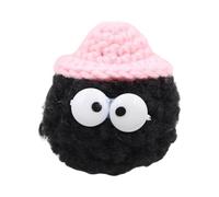 Mirweon Ornamento giocoso Scarpa Cappello Fumetto Accessorio Imitazione Lana Texture Cassa Del Telefono Decori Per Scarpe E Caso D