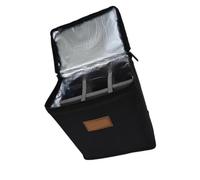 Mirweon Piccolo combustibile Cilindro Borsa di stoccaggio Campeggio Serbatoi di stoccaggio Carburanti Cilindro Custodia protettiva Camp Lattine Trasporto Cottura, Nero , L