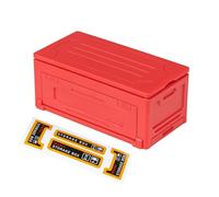 Mirweon Realistico Campeggio Caso Di Immagazzinaggio Per 1/10 1/8 Telecomando Crawlers Accessori Da Viaggio Decorazione Facile Installazione Kit Crawlers Attrezzature da Campeggio