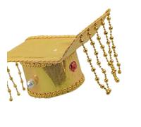 Mirweon Repliche Cappello Storico Tradizionale Reale Copricapo Re Corone Costume Cappello Per Gli Appassionati Di Fotografia Imperatori Cinesi Tradizionali Corone