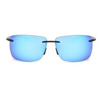 MIRYEA Occhiali da sole sportivi polarizzati per uomini e donne Guida Ciclismo Corsa Pesca Golf 100% protezione UV Occhiali da sole senza montatura Moda Unisex Shades antiriflesso