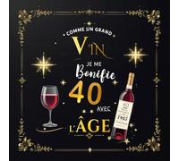 Mis en Bouteille le 1985: Mon livre d'or d'anniversaire 40 ans: 120 pages | 21x21 cm