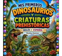 Mis Primeros Dinosaurios y Criaturas Prehistóricas- Inglés y Español