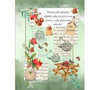 Mis recetas: cuaderno de cocina tapa blanda en blanco para rellenar con tus recetas favoritas