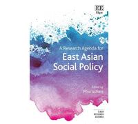 Misa Izuhara A Research Agenda for East Asian Social Policy (Copertina rigida)
