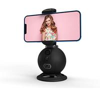 Misa Pod - Supporto per treppiede per telefono cellulare, UGC Content Creator Tools con supporto per smartphone a 360°, per streaming e vlogging per iPhone e fotocamera, colore: nero