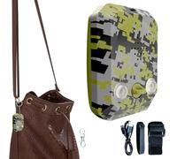 Misaakoeq Allarme perimetrale da viaggio, 120 dB, impermeabile, allarme perimetrale, sirene di sicurezza, per la protezione delle proprietà, animali selvatici, difesa, montagne, caccia, viaggi