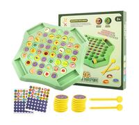 Misaakoeq Gioco Di Memoria Con Tabellone - Gioco di Memoria con Tessere con Frutta, Educativo per Sviluppare Logica | per Bambini e Adulti in Casa Scuola Ufficio Parco Viaggio Picnic