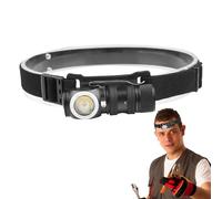 Misaakoeq Lampada Frontale LED | Equipaggiamento Indossabile ad Alta Luminosità - Lampada Frontale con Ricarica via USB,Per Escursionismo Campeggio Trekking Arrampicata Alpinismo E Riparazione