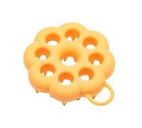 Misaakoeq Massaggiatore in silicone per cuoio capelluto, a forma di, in morbido silicone, scrubber multifunzionale per cuoio capelluto, spazzola per shampoo per hotel, bagno, dormitorio