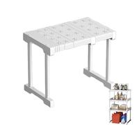 Misaakoeq Ripiani impilabili per armadio, ripiani impilabili per armadio | Scaffale per armadio impilabile,Ripiani decorativi per guardaroba, ripiano regolabile per organizer per armadio domestico per