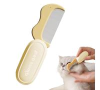 Misaakoeq Spazzola per Cani per la,Spazzola per Cani e Gatti per la - Pettine Piega per Spazzolare Manto Lungo Corto Pulizia Bagno