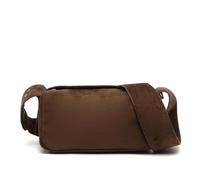 MISAKO Emi borsa a tracolla piccola effetto camoscio Donna - Emi Marrone 12x10x24cm