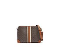 MISAKO Eveline Piccola borsa a tracolla con stampa monogramma Donna - Eveline Marrone 18 X 26 X 7 cm