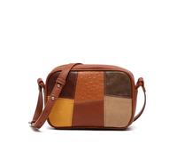 MISAKO Inepal borsa a tracolla piccola con stampa patchwork Donna - Inepal Multicolore 15x22x6 cm