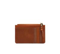 MISAKO Ofel-1 porta carte di credito - Porta carte di moda in pelle sintetica da donna - Piccolo organizzatore di carte Ofel-1 Cammello 8x13x1 cm