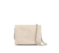 MISAKO Startin borsa a tracolla piccola con patta e stampa a stelle Donna - Startin Beige 15x5x20cm