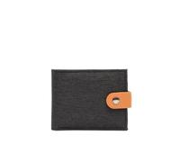 MISAKO tarjetas y monedas con cierre Uomo - Charles Grigio 8x11x2 cm