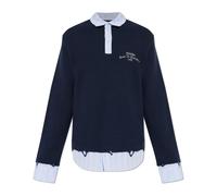 MISBHV, ,Tops ,Uomo ,Blu ,2XL Polo Vintage-Effect