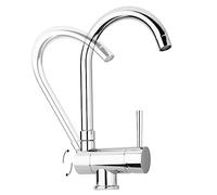 Miscelatore per lavello Paffoni Stick canna reclinabile cromato SK189CR