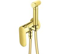 Miscealtore bidet a scomparsa con doccetta colore oro - Montain