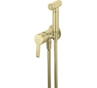 Miscealtore bidet a scomparsa con doccetta finitura oro spazzolato - Stapol