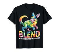 Miscela Arcobaleno Creature Design - Colori di Immaginazione Maglietta
