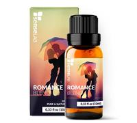 Miscela di oli essenziali Romance estratto puro al 100% con oli di rosa bergamotto ylang ylang salvia sclarea lavanda e geranio di grado terapeutico per Umidificatore e Diffusore di Aromaterapia 10ml