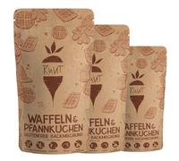 Miscela per dolci senza glutine Ruut - Waffle e pancake | Senza additivi, Paleo, Senza glutine, Senza cereali, Senza latticini | Per waffle, pancake, crêpe e crêpes (3 x 910g)