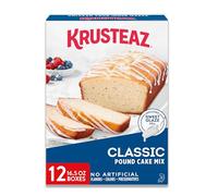 Miscela per torta alla vaniglia e libbre da forno, include un mix di glassa dolce, senza aromi artificiali, senza coloranti artificiali e senza conservanti artificiali, certificato Kosher, scatole da