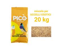 Miscela Uccelli Esotici Pico Sacco 20 kg MISCELA COMPLETA PER UCCELLI ESOTICI