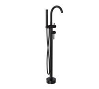 Miscelatore a colonna per vasca ba bagno freestanding 8028B nero