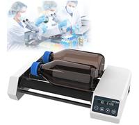 Miscelatore a rulli da laboratorio, miscelatore digitale per contenitori da 45-100 mm, 4 rulli, velocità regolabile 20-80 giri/min, capacità massima 2 kg per miscelazione chimica e biologica
