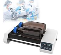 Miscelatore a rulli da laboratorio, shaker digitale per reagenti con 4 rulli, velocità regolabile 20-80 giri/min, adatto per laboratori chimici e biologici