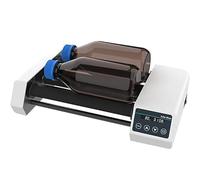 Miscelatore a rullo per bottiglie di reagente, shaker con display digitale con 4 rulli, velocità regolabile 20-80 giri/min, capacità massima 1 l, bottiglia reagente per test di laboratorio