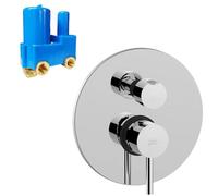 Miscelatore ad incasso doccia Paffoni Stick con deviatore SK018CR