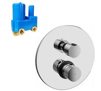 Paffoni Miscelatore ad incasso per doccia Jo JO018CR – 2 uscite e 1 combinata – Cromo