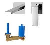 Miscelatore ad incasso per lavabo Paffoni Elle cromato EL104CR70