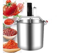 Miscelatore automatico commerciale per alimenti e macchina mescolatrice per salse - Miscelatore elettrico per marmellate con raschietto a 4 lame, mescolatura a 360°, pentola in acciaio inossidabile