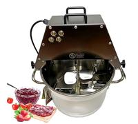 Miscelatore automatico con doppia pagaia, ventilatore e luce per marmellata, crema pasticcera, riempimento solido