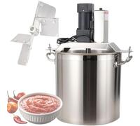 Miscelatore automatico dell'alimento con il barilotto, macchina del mescolatore del condimento della pentola calda dell'acciaio inossidabile, velocità di agitazione regolabile