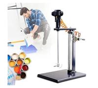 Miscelatore automatico for vernici, miscelatore pneumatico a staffa da 5 galloni e 20 litri, miscelatore di sollevamento, miscelatore d'aria verticale da tavolo in acciaio inossidabile