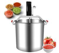 Miscelatore automatico per alimenti, 40 l, velocità regolabile, in acciaio inox, per cucinare e condire in modo efficiente