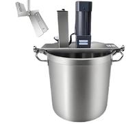 Miscelatore automatico per alimenti, Agitatore commerciale in acciaio inossidabile, Macchina di miscelazione a velocità variabile per base Hotpot per salsa di marmellata