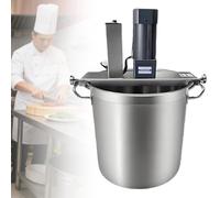 Miscelatore automatico per alimenti con raschietto, controllo della velocità regolabile per il riempimento di marmellate e salse, motore ad alta coppia, di grado commerciale