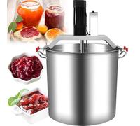 Miscelatore automatico per alimenti da 40L/80L, miscelatore elettrico per alimenti commerciale con albero di miscelazione a doppio strato e raschietto, mescola uniformemente a 360°, non brucia il fo