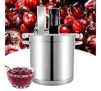Miscelatore automatico per pentole con doppie lame di raschiatura, agitatore elettrico per marmellata, salse, ripieni, velocità regolabile, compatibilità commerciale multi-riscaldamento, 20L-60L